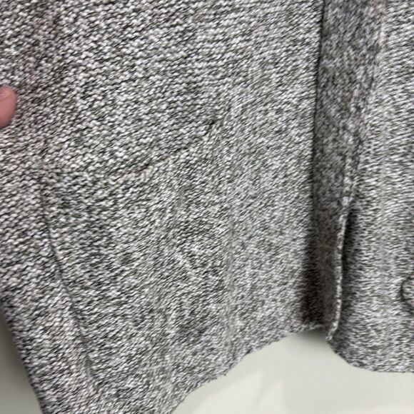 J Jill Pure Jill Cardigan Womens 2X Two Tone Marled Knit Tie 3/4 Kimono Sleeve - Picture 5 of 11